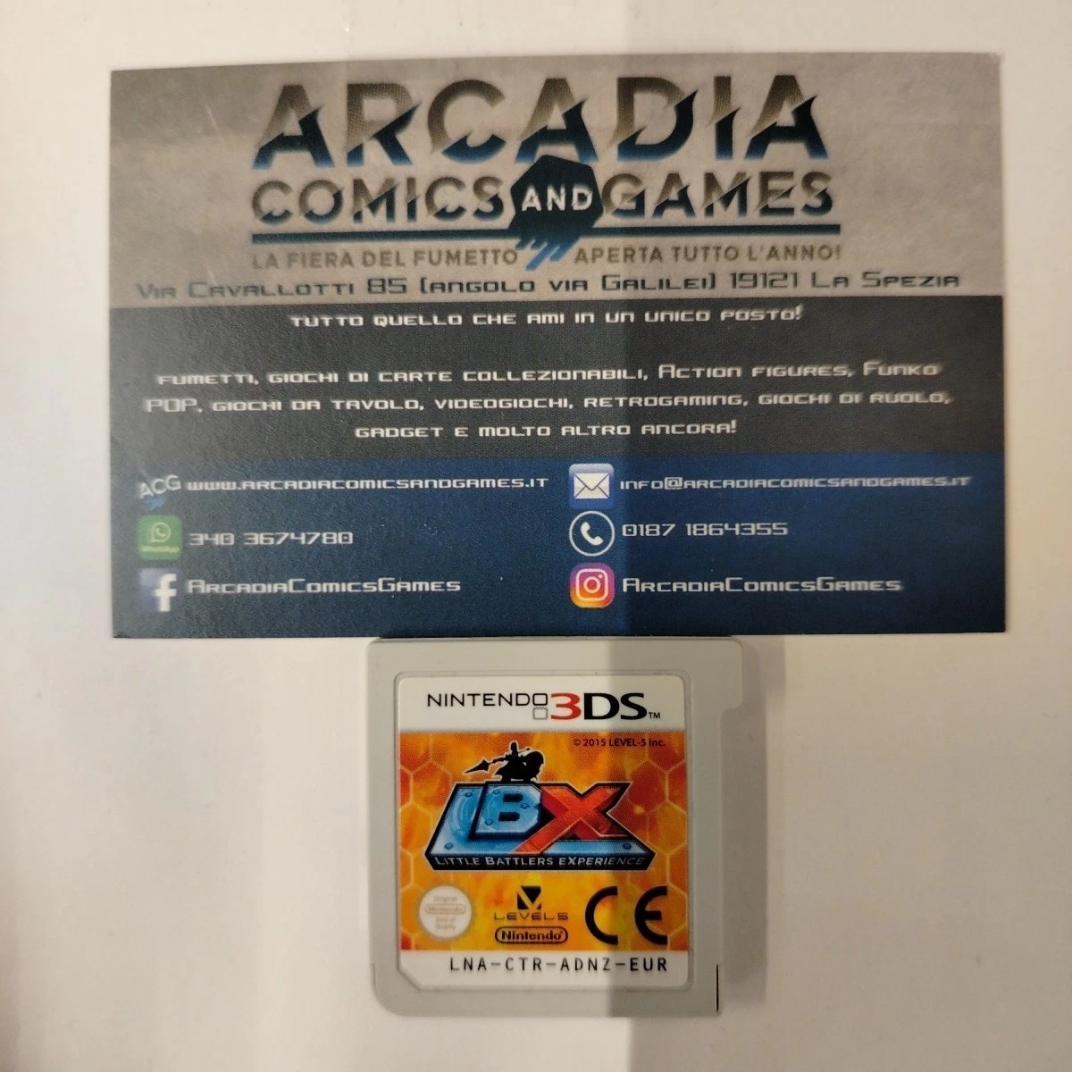 Little Battlers Experience LBX 3DS Nintendo Solo Cartuccia